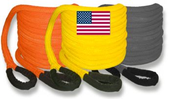 Grilletes suaves Safe-T-Line® MEGA-Duty fabricados en Estados Unidos de 1/2  pulgada - 70,000 libras MBS (par) (recuperación de vehículos 4X4)