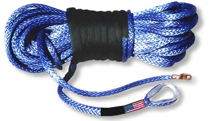 Winch Rope with Eye Hook 5mm*3000kg, Australian Made, boat Trailer –  George4x4 4WD Recovery Gear